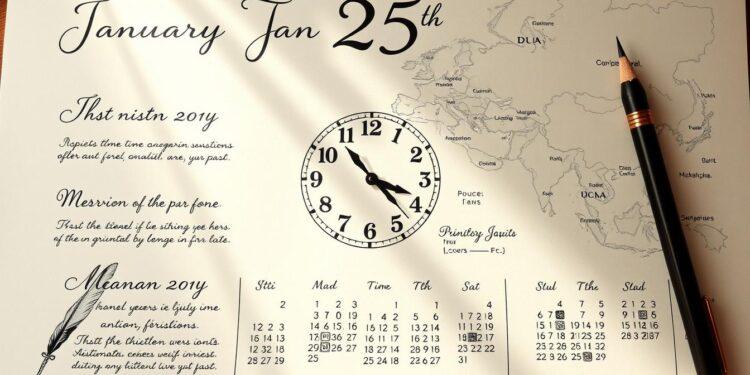 25. Januar Ereignisse