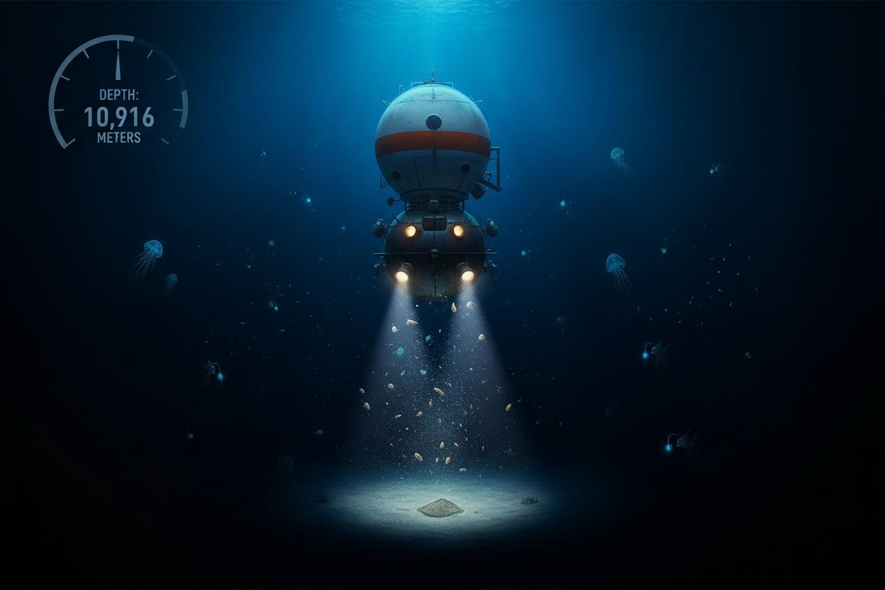 Was geschah am 23. Januar? Ereignisse, Geburtstage, Todestage 4 1960: Was geschah am 23. Januar? Der Tieftauchrekord im Marianengraben