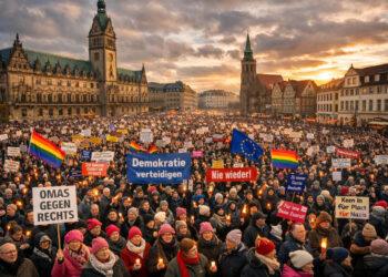 Demos gegen Rechts Januar 2026: Alle Termine bundesweit