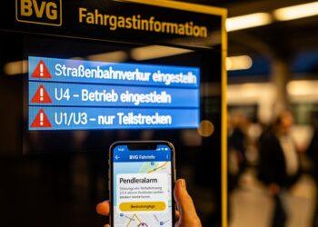 BVG Störung aktuell: Tram eingestellt, U-Bahn unterbrochen