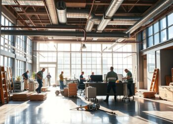 Büroentkernung Gewerbeumbau Prozess