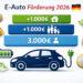 E-Auto Förderung 2026: Bis zu 5.000 Euro Prämie – Alle Infos