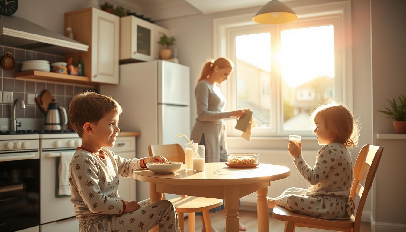 Familienroutinen Morgenroutine Kinder