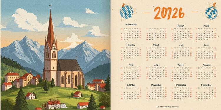 Feiertage Bayern 2026: Alle 13 Termine + Brückentage-Tipps