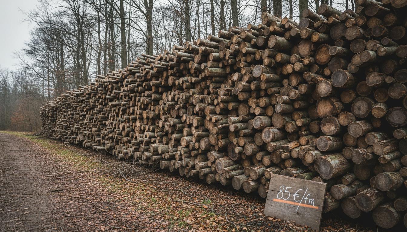 Festmeter Holz Preis 2026: Aktuelle Stammholzpreise