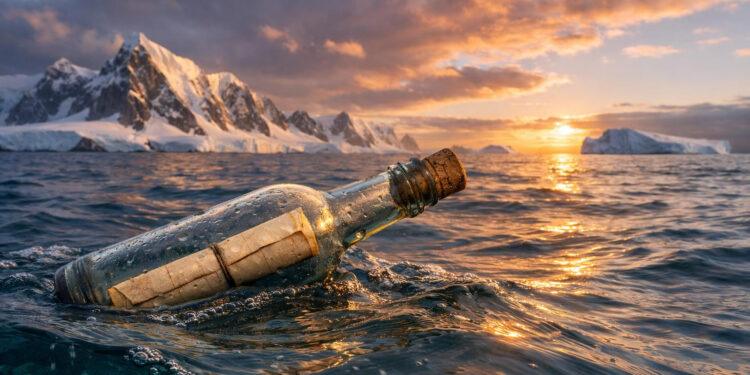 Flaschenpost Antarktis 15.000 km Reise endet mit Antwort