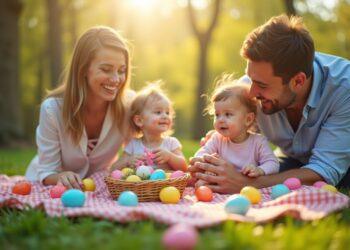 Frohe Ostern Wünsche Familie-Titel