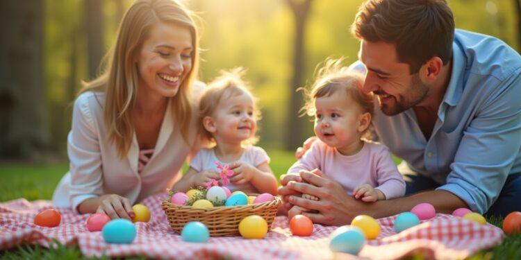 Frohe Ostern Wünsche Familie-Titel