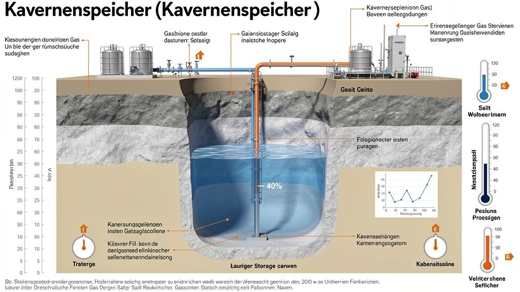 Gasspeicher Füllstand aktuell: Die Zahlen im Überblick