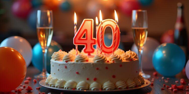 Geburtstagswünsche 40. Geburtstag-Titel