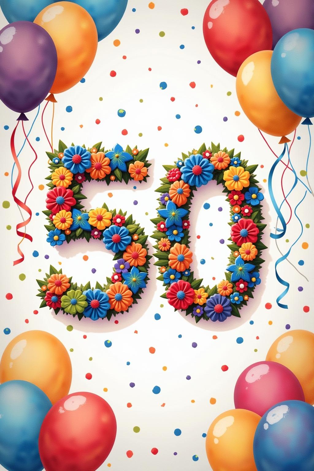 Geburtstagswuensche 50. Geburtstag outline 6