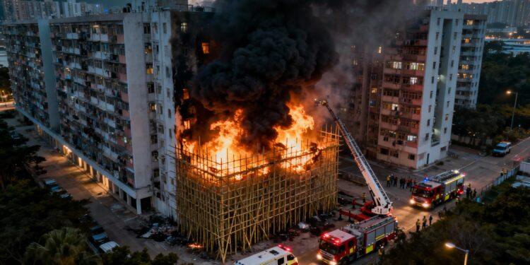 Hongkong Hochhausbrand: Mindestens 13 Tote in Wang Fuk Court