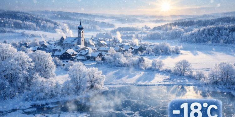 Kältewelle Deutschland Februar 2026 Frost bis Monatsende