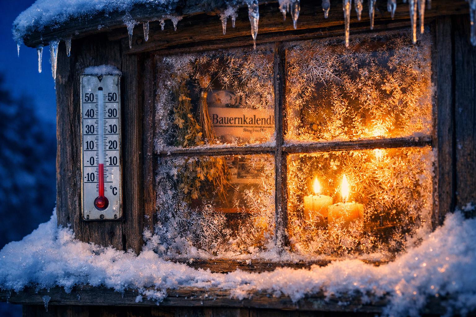 Aktuelle Wetterlage: Kältehoch CHRISTIAN bringt Frost
