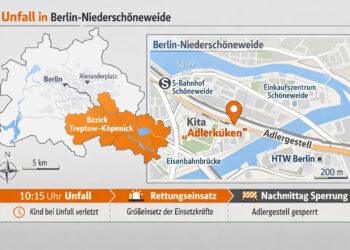 Kind stirbt in Berliner Kita Junge (5) bei Unfall getötet