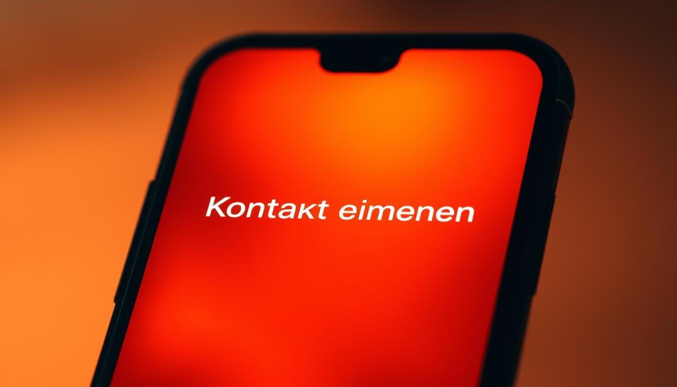 Kontakt entfernen