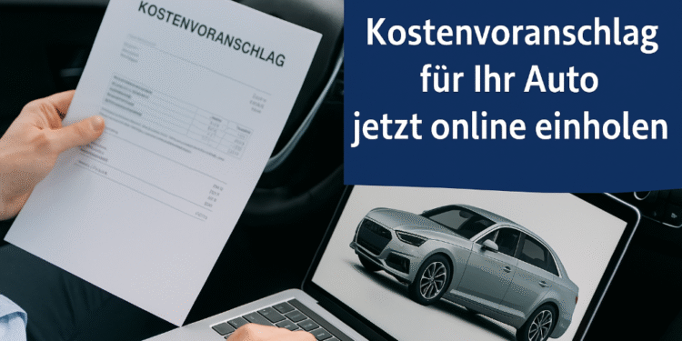 Kostenvoranschlag, Auto, Online-Service,