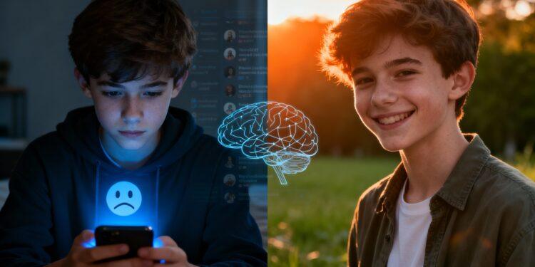 Machen soziale Medien depressiv? Aktuelle Studien zeigen: Instagram, TikTok & Co. erhöhen das Depressionsrisiko um das 2,8-Fache.