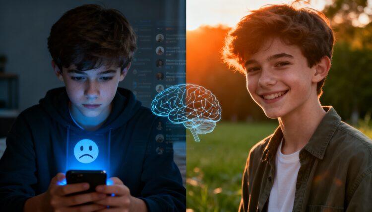 Machen soziale Medien depressiv? Aktuelle Studien zeigen: Instagram, TikTok & Co. erhöhen das Depressionsrisiko um das 2,8-Fache.