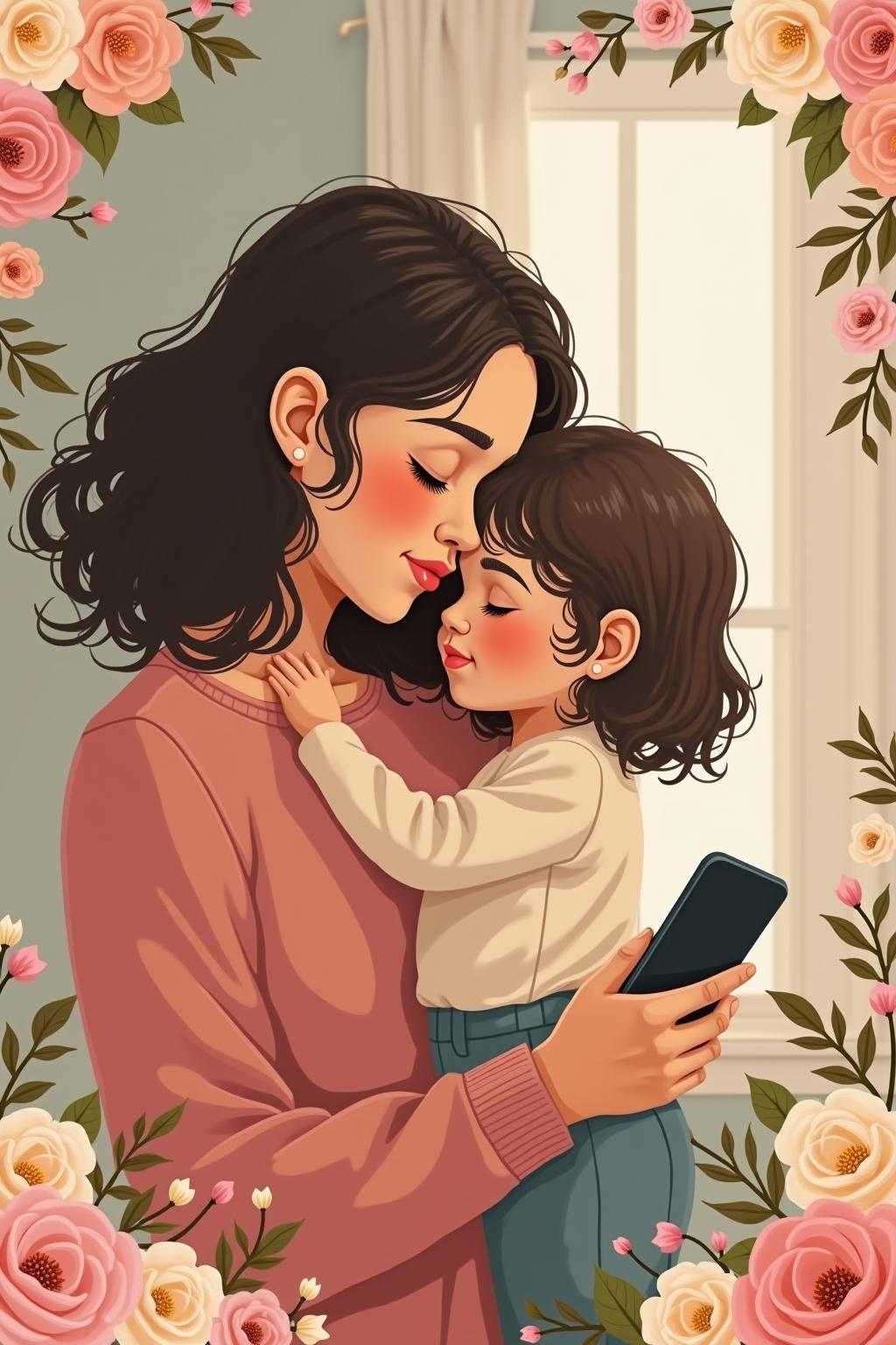 Muttertag Sprueche WhatsApp outline 2