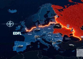 NATO Ostflanke Automatisierte Zone mit Robotern gegen Russland