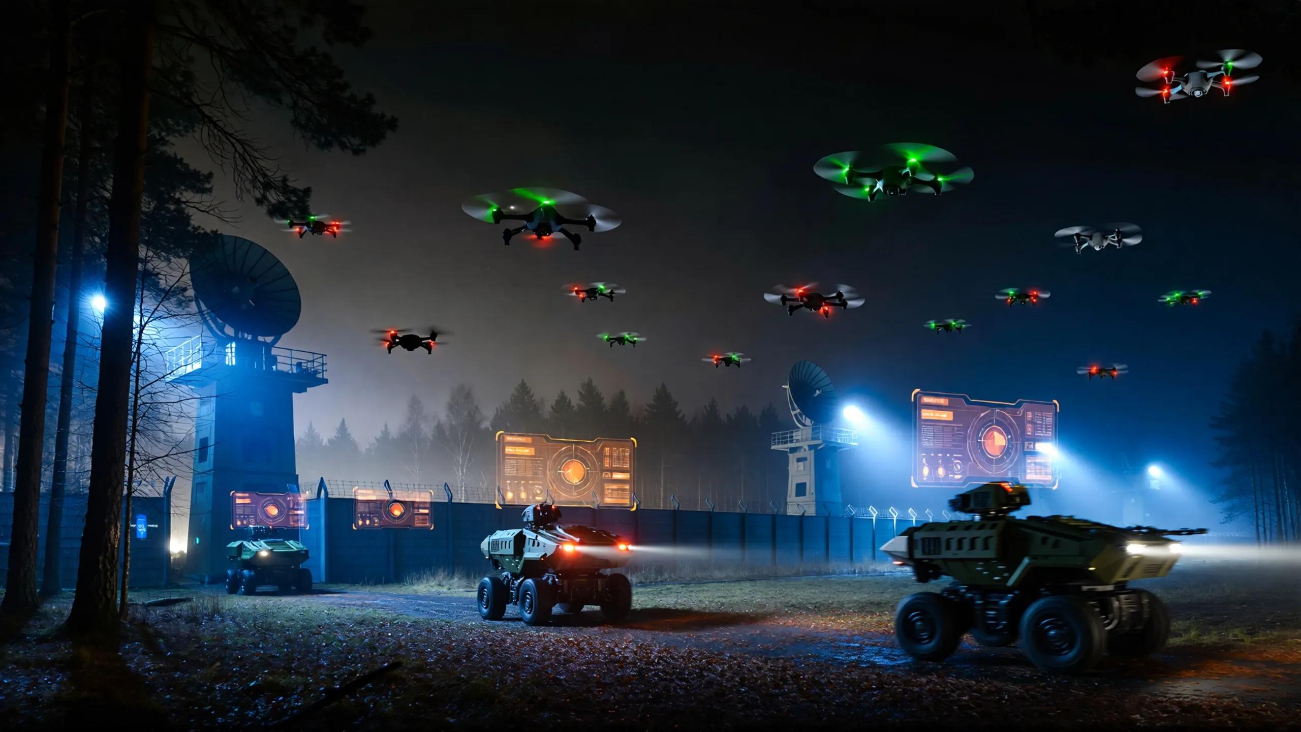 NATO Ostflanke: Automatisierte Zone mit Robotern gegen Russland 2 NATO Ostflanke: Automatisierte Zone mit Drohnen und Robotern an der Grenze zu Russland