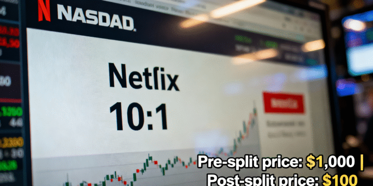 Netflix Aktiensplit 2025
