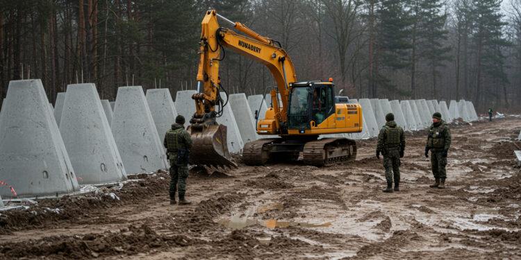Operation Ostschild: Bundeswehr baut Schutzwall in Polen 1 Operation Ostschild: Bundeswehr baut Schutzwall in Polen