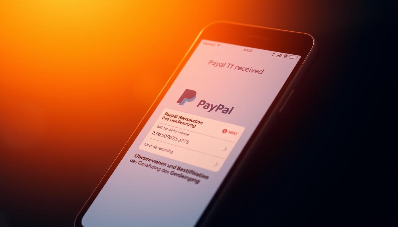 PayPal Geldeingang