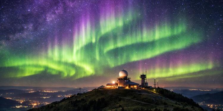Polarlichter Hessen Spektakuläre Nordlichter verzaubern den Nachthimmel am 20.01.2026