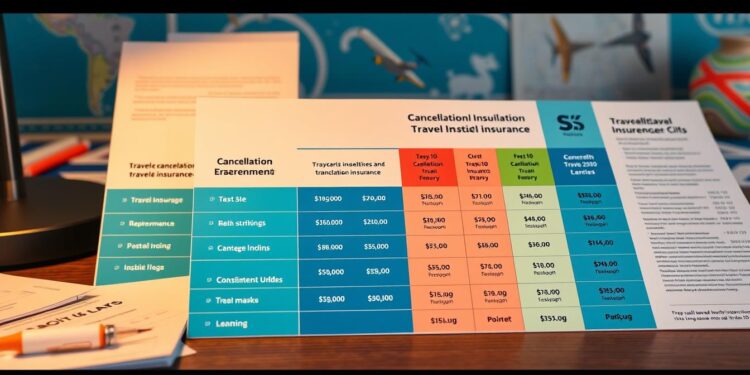 Reiserücktrittsversicherung Kosten Vergleich