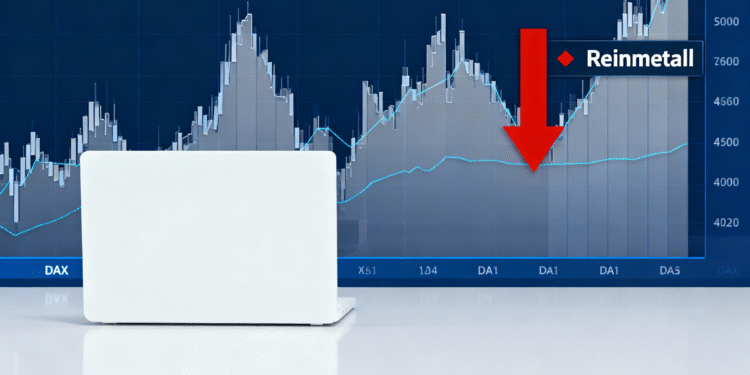 Der Rheinmetall Aktienkurs erlebt am 19. November 2025 einen deutlichen Rücksetzer auf den tiefsten Stand seit August.