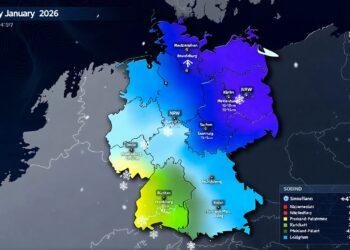 Schneechaos Montag Meteorologen warnen vor Glätte am 27. Januar