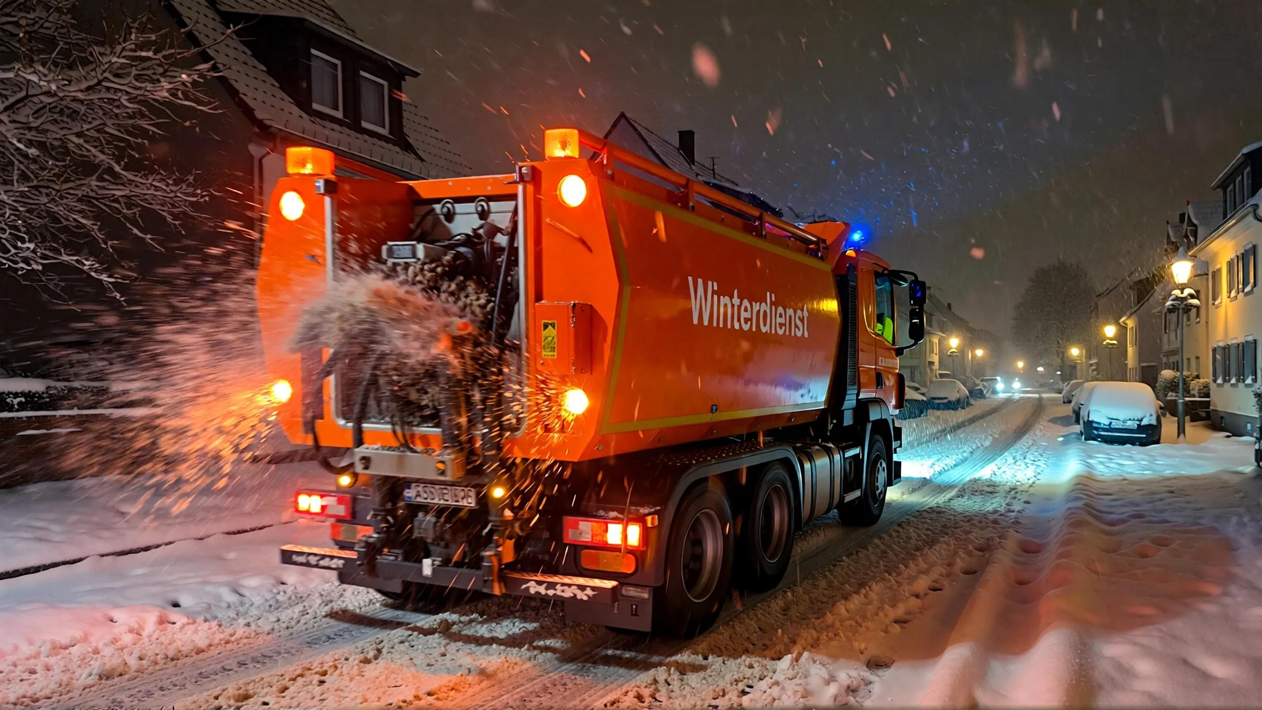 Schneechaos Montag: Temperaturen und Niederschlag