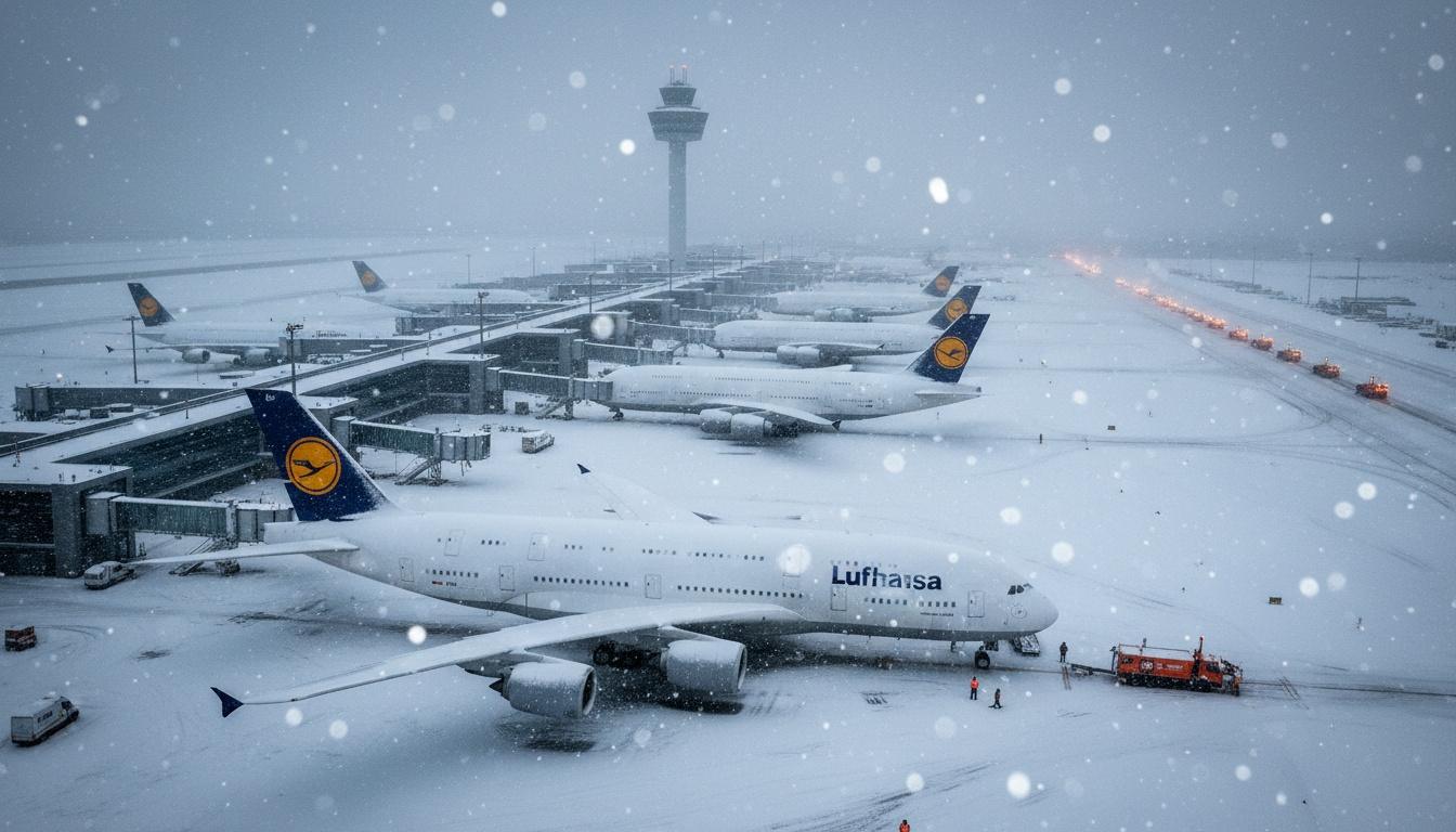 Schneefall München Aktuell: Feuerwehr im Dauereinsatz 3 Schneefall Frankfurt Flughafen: 100 Flüge gestrichen – Chaos