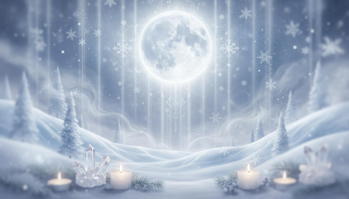 Warum heißt der Vollmond im Februar Schneemond?