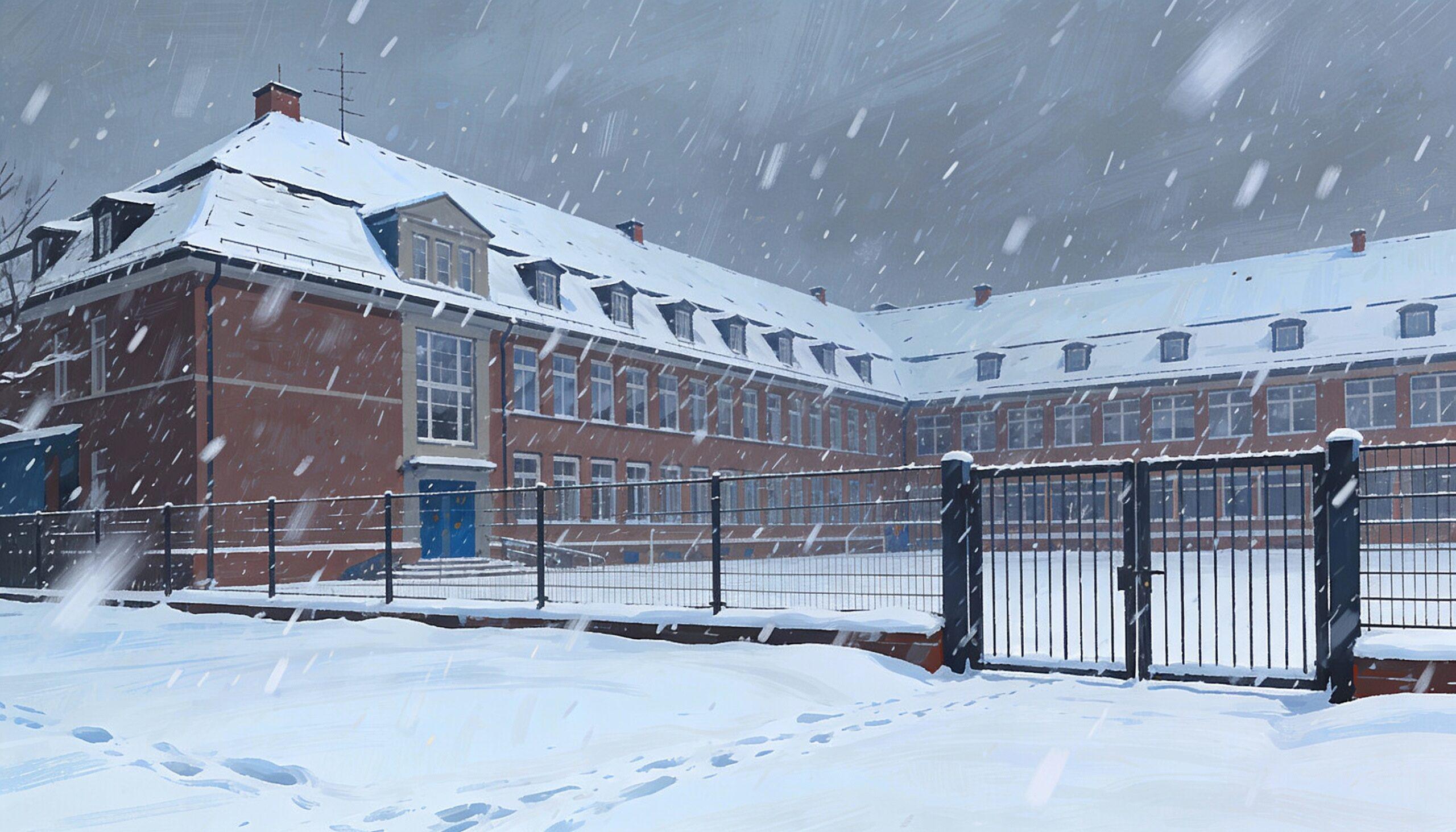 Grund für den Schulausfall: Sturmtief „Elli"