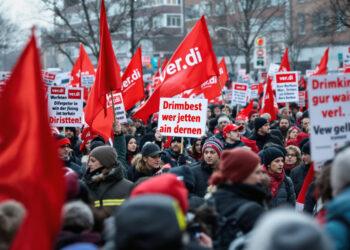 Streik Hamburg heute Behörden, Schulen und Feuerwehr betroffen