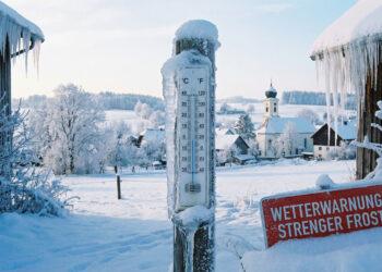 Strenger Frost: DWD warnt vor bis zu minus 17 Grad