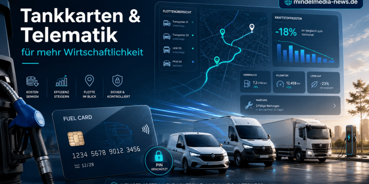 Tankkarten und Telematik für mehr Wirtschaftlichkeit 1 Tankkarten und Telematik zur Senkung der Kraftstoffkosten und effizienten Verwaltung eines Fuhrparks
