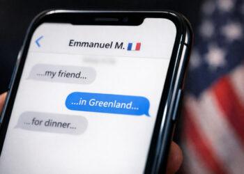 Trump postet Macron SMS US-Präsident veröffentlicht private Nachricht auf Truth Social