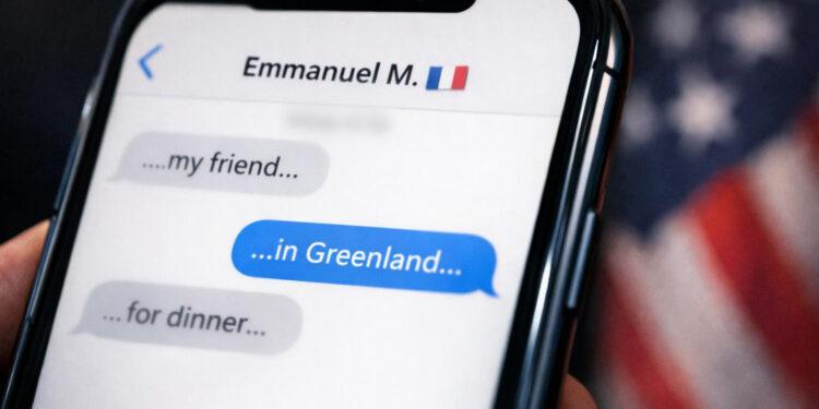 Trump postet Macron SMS US-Präsident veröffentlicht private Nachricht auf Truth Social