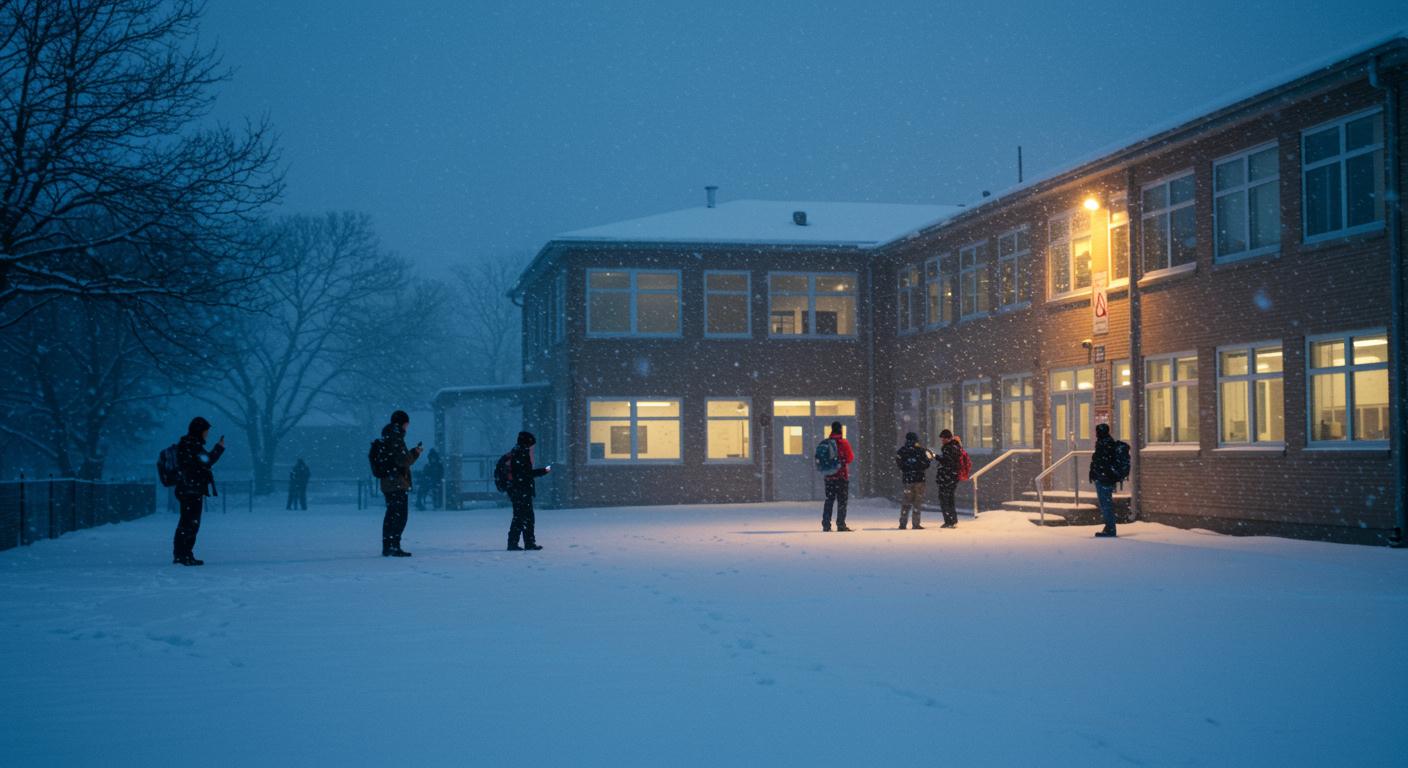 Unterrichtsausfall bei Schnee und Sturm: Wer entscheidet?