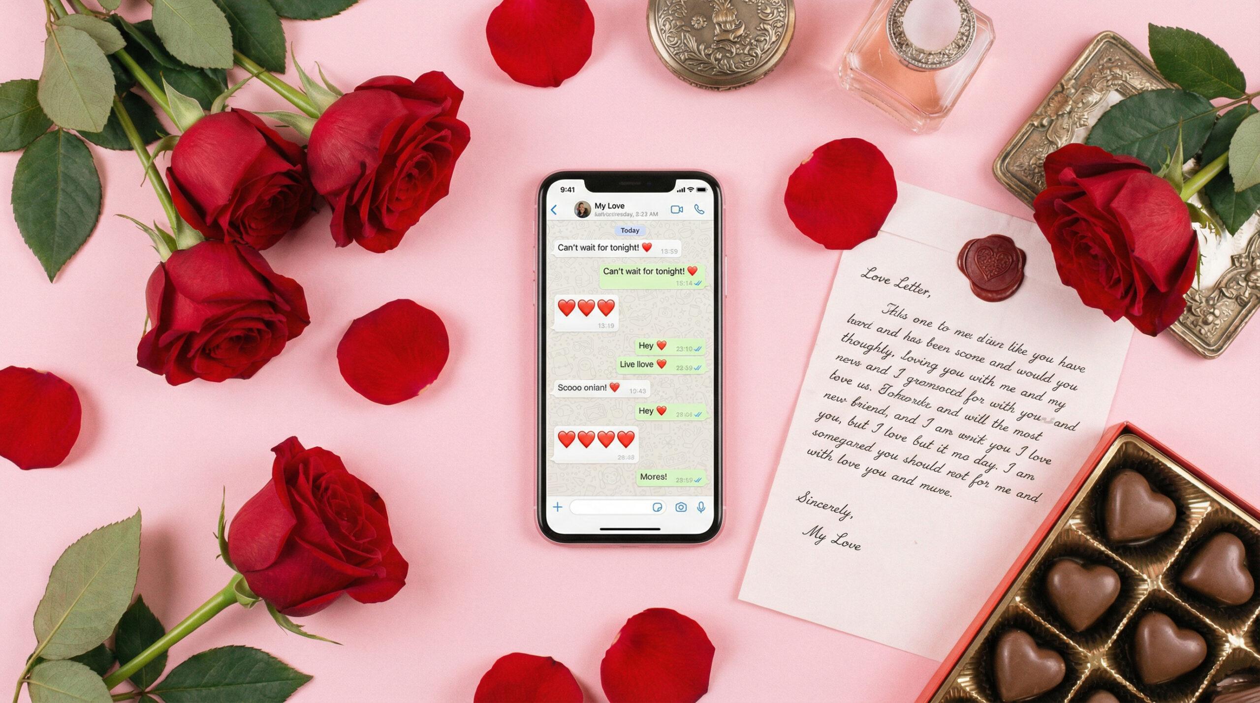 Romantische Valentinstag Sprüche für WhatsApp
