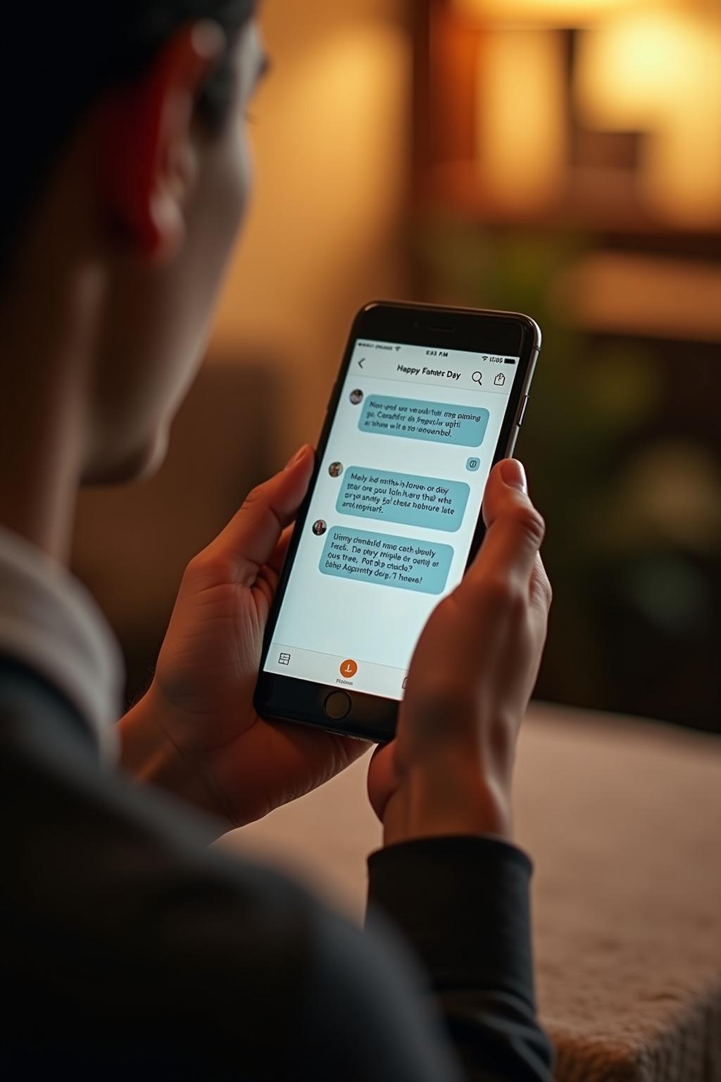 Vatertag Gruesse WhatsApp outline 1