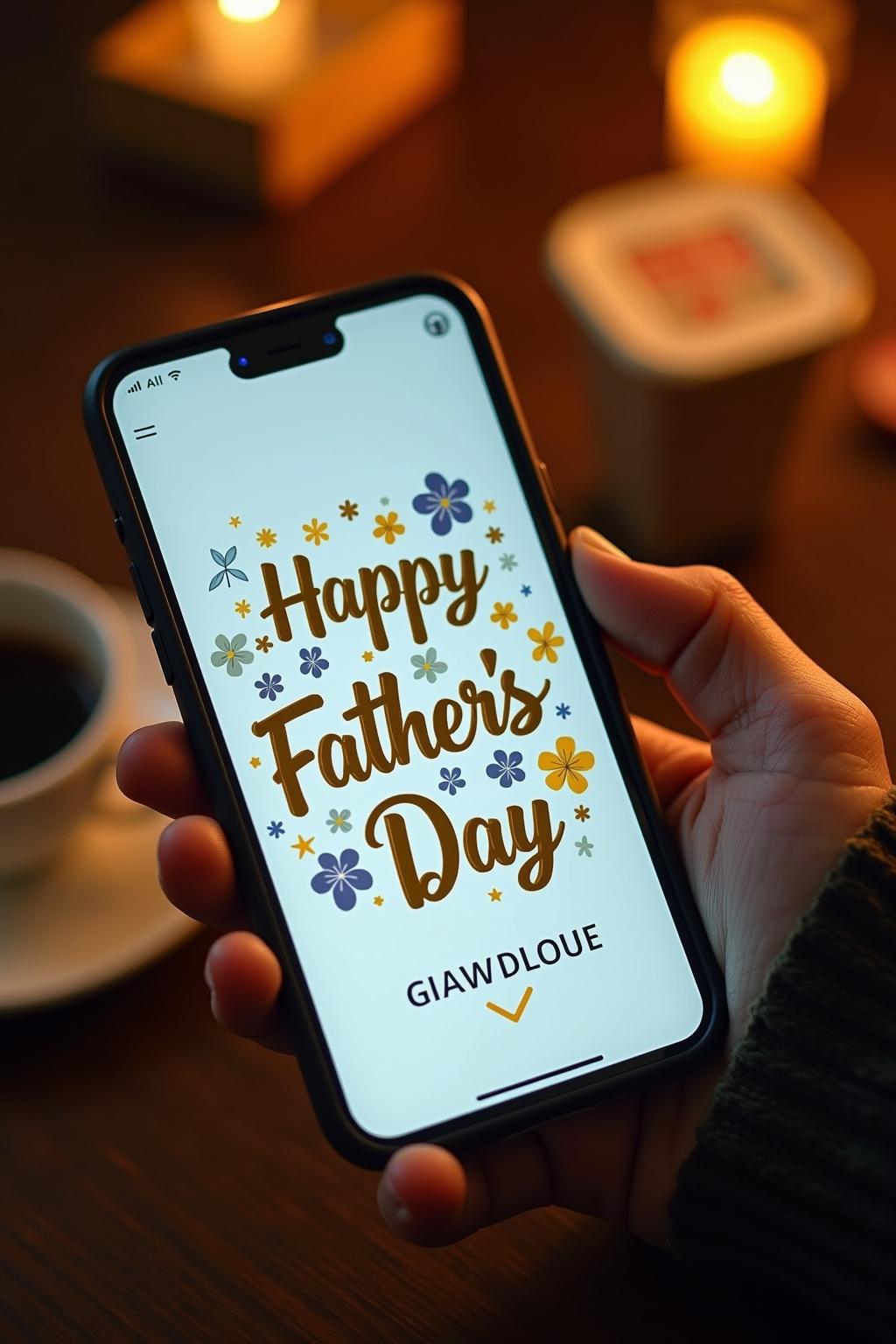 Vatertag Gruesse WhatsApp outline 4