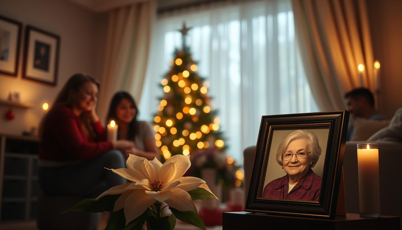 Weihnachtsgedenken verstorbene Angehörige