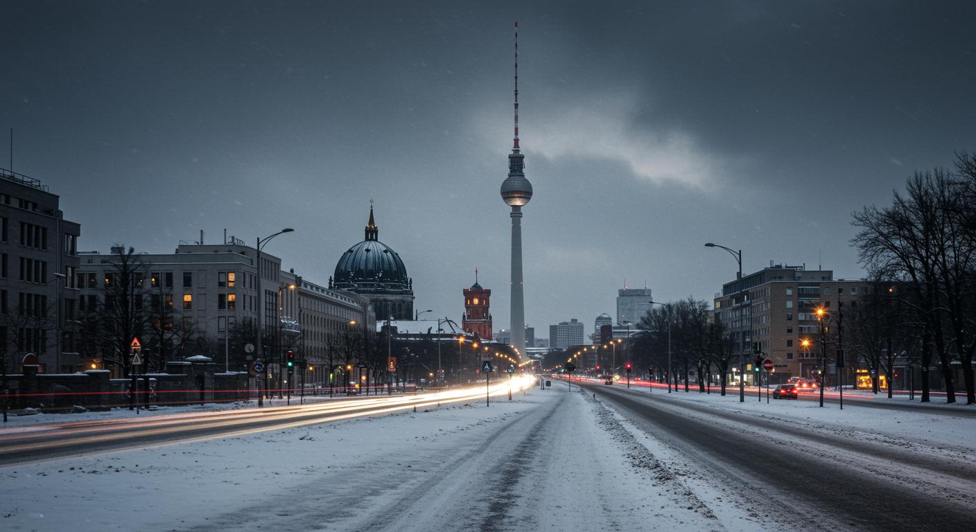 Wie viel Schnee fällt in Berlin?