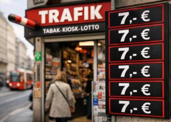 Zigaretten Preis Österreich 2026: Marlboro erstmals 7 Euro