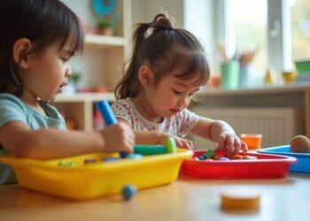 aktionstabletts kindergarten-Titel